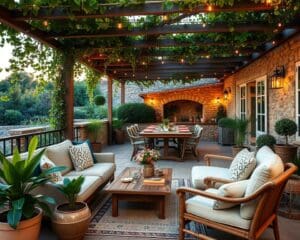 Wie macht man die Terrasse wohnlich?