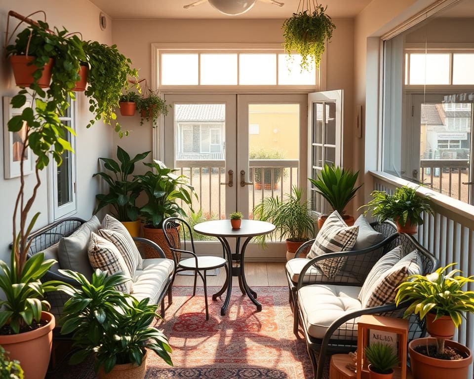 Wie nutzt man den Balkon als Wohnraum?