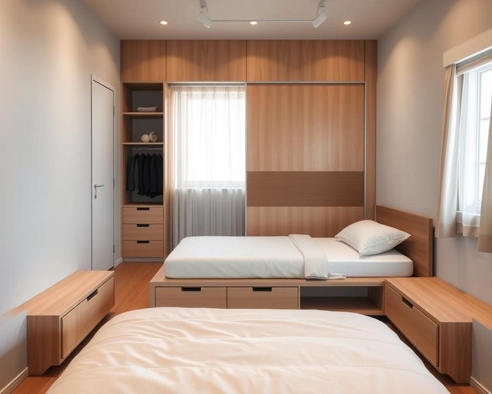 Wie optimiert man Stauraum im Schlafzimmer?