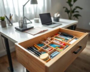 Wie organisiert man Schubladen effizient?