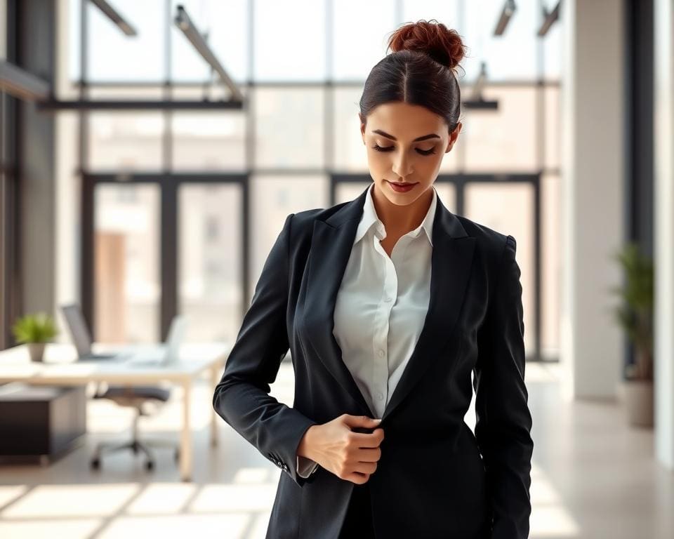 Wie passt man Business-Mode an den eigenen Stil an?