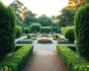 Wie planst du eine klar strukturierte Gartenanlage?