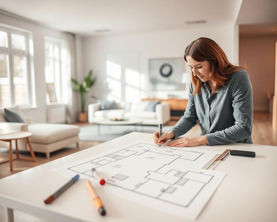 Wie planst du eine neue Raumaufteilung zuhause?