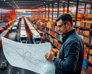 Wie plant ein Spediteur sichere Transportwege?