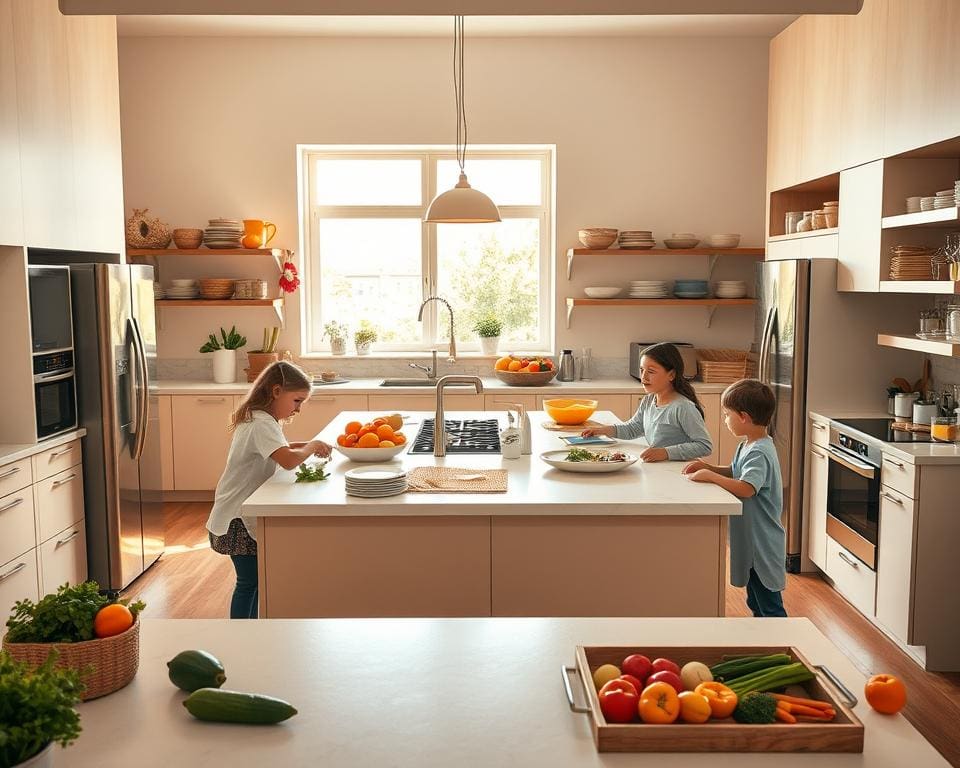 Wie plant man Familienküchen alltagstauglich?