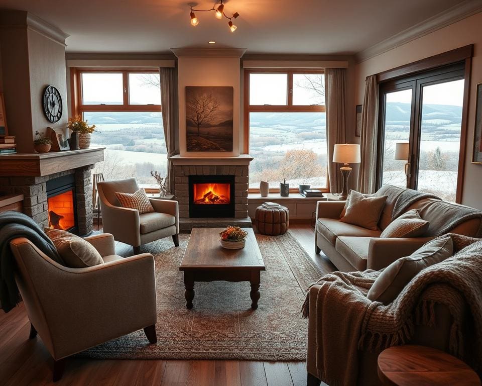 Wie plant man ein gemütliches Kaminzimmer?