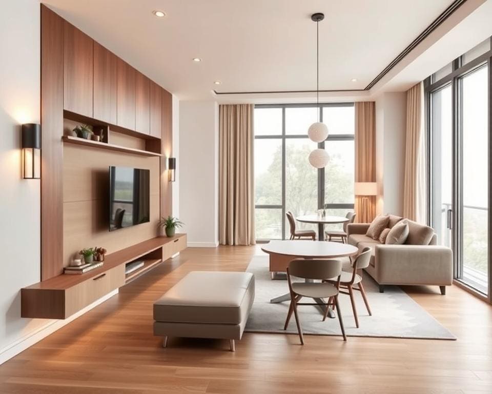 Wie richtest du deine Wohnung platzsparend ein?