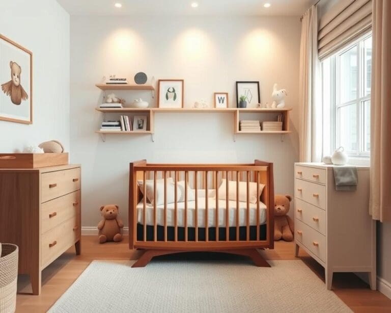Wie richtest du ein Babyzimmer mit wenig Platz ein?