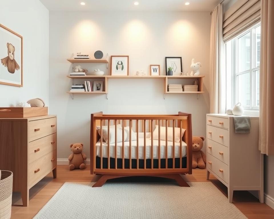 Wie richtest du ein Babyzimmer mit wenig Platz ein?