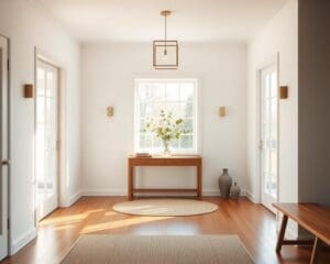 Wie richtest du einen Flur hell und offen ein?