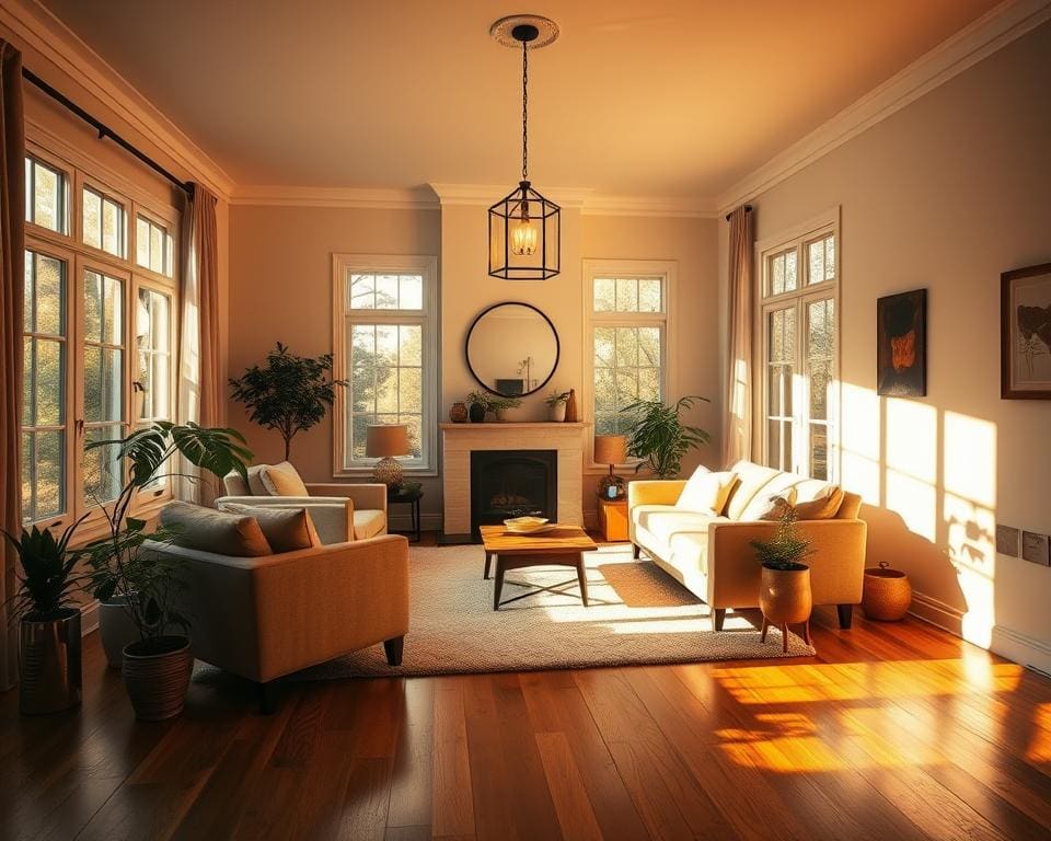 Wie schafft man Wärme mit indirektem Licht?