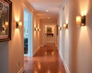 Wie schafft man mehr Licht im Flur?