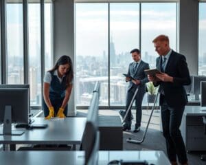 Wie waehlen Sie eine gute Reinigungsfirma fuer Buros?