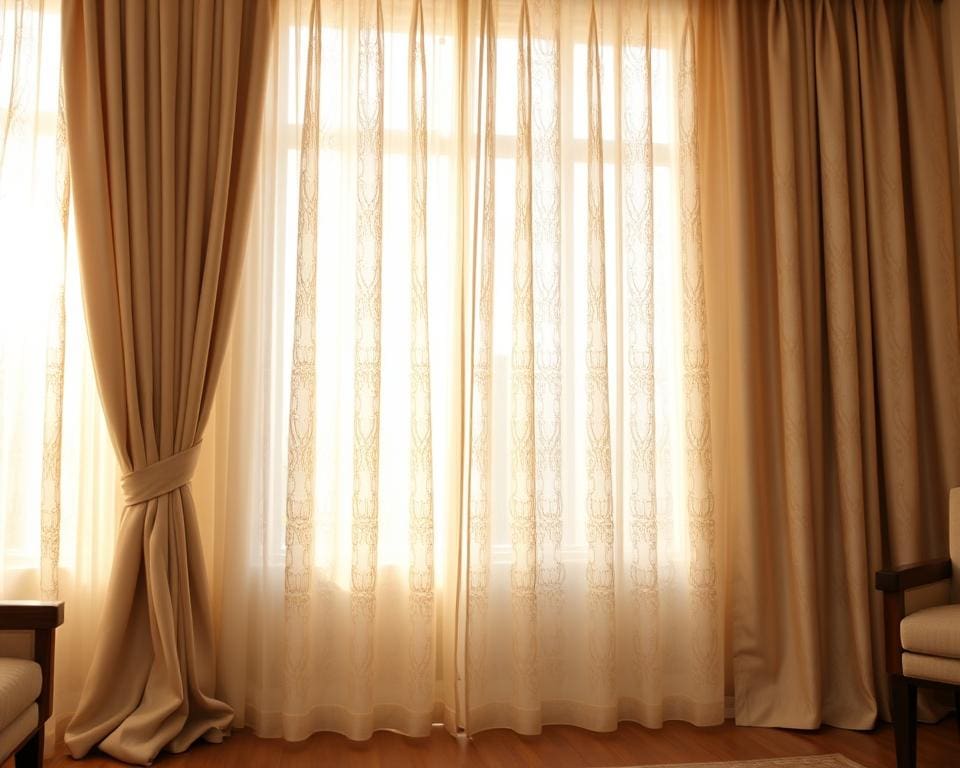 Wie wählt man Stoffe für Vorhänge aus?