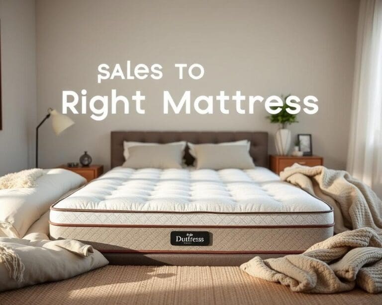 Wie wählt man die richtige Matratze aus?