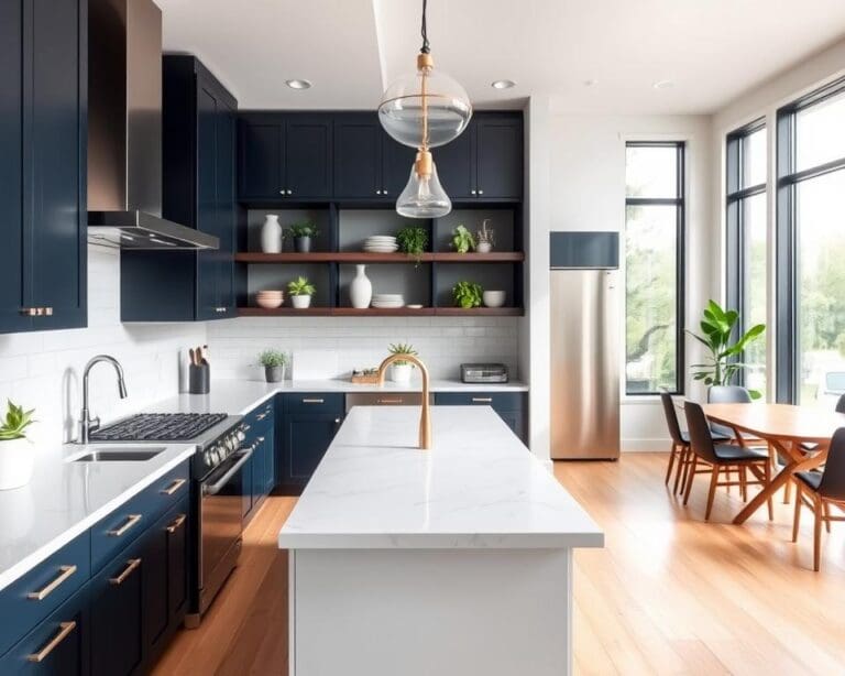 Womit wertet man Küchen optisch auf?