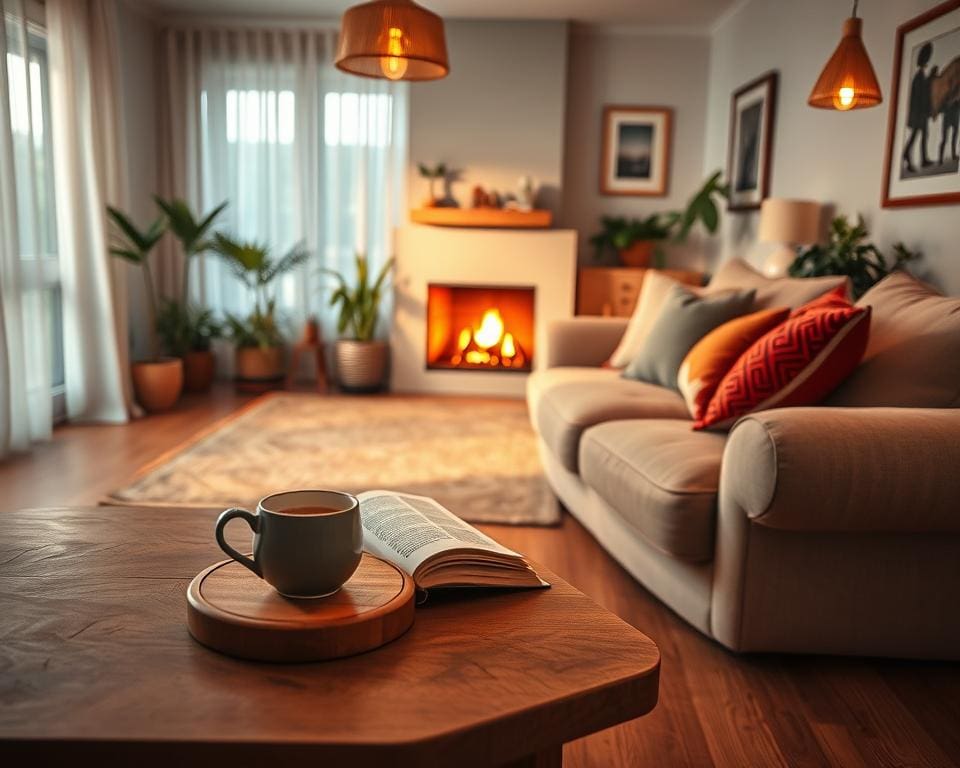 Was gehört zu einer gemütlichen Wohn­gestaltung?