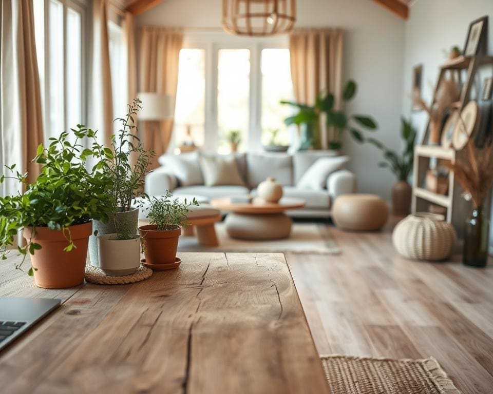 Was sind nachhaltige Materialien fürs Wohnen?