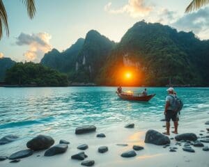 Wie erkundet man Naturinseln in Indonesien?