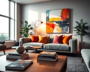 Wie integriert man Kunst modern ins Wohnen?