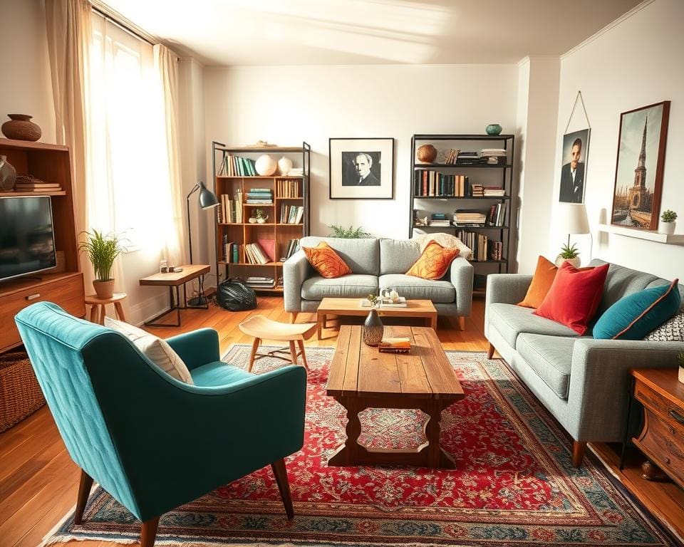 Wie kombiniert man verschiedene Möbelstile?