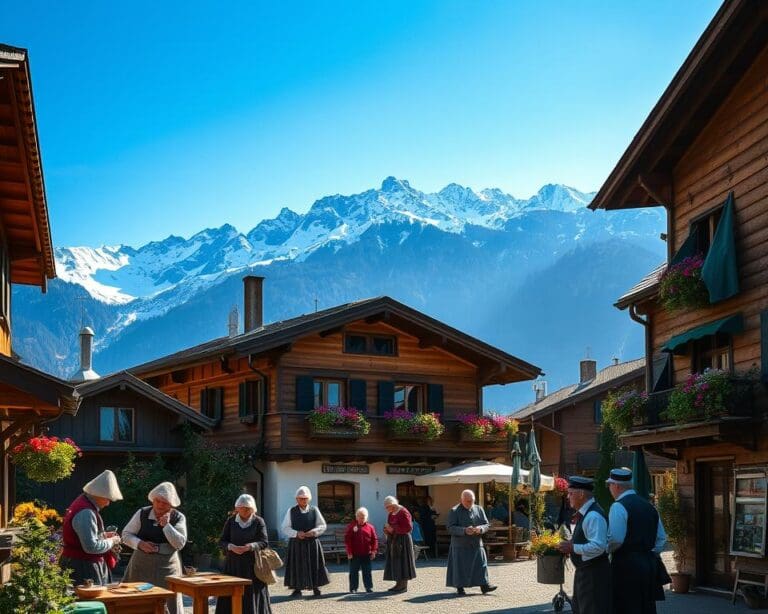 Wie spürst du Tradition im Engadiner Dorfleben?