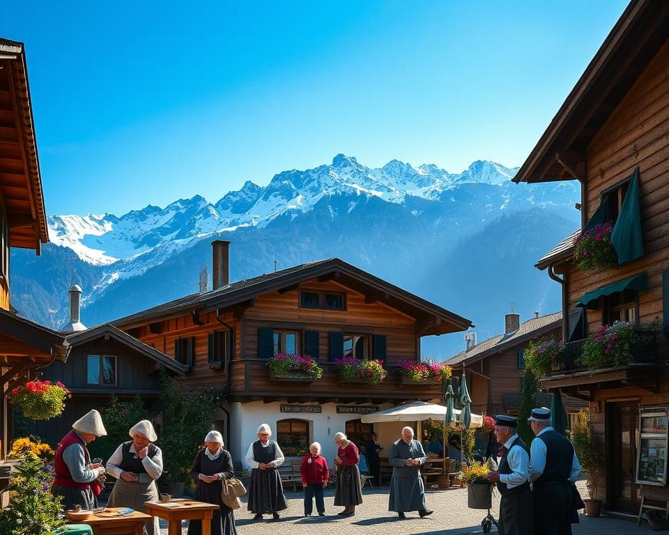 Wie spürst du Tradition im Engadiner Dorfleben?