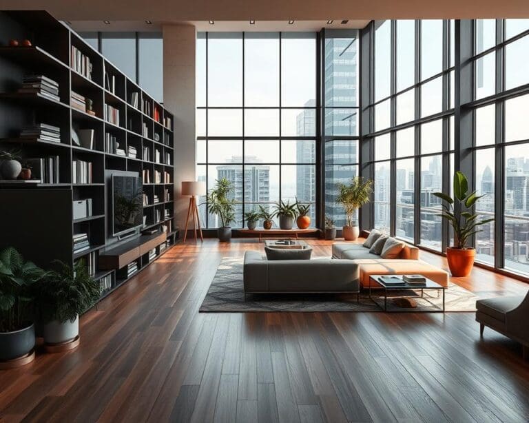 Womit gliedert man offene Wohnbereiche?