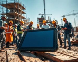 Warum sind robuste Tablets auf Baustellen wichtig?