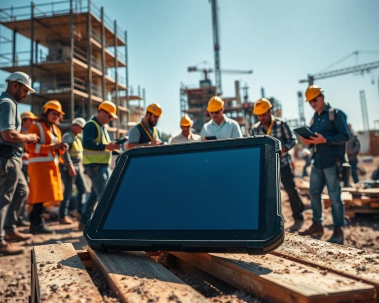 Warum sind robuste Tablets auf Baustellen wichtig?