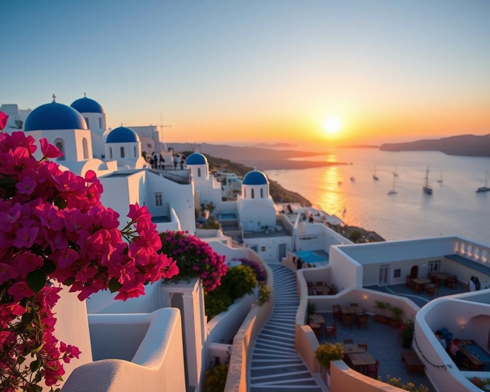 Was macht Santorin zu einem beliebten Reiseziel?