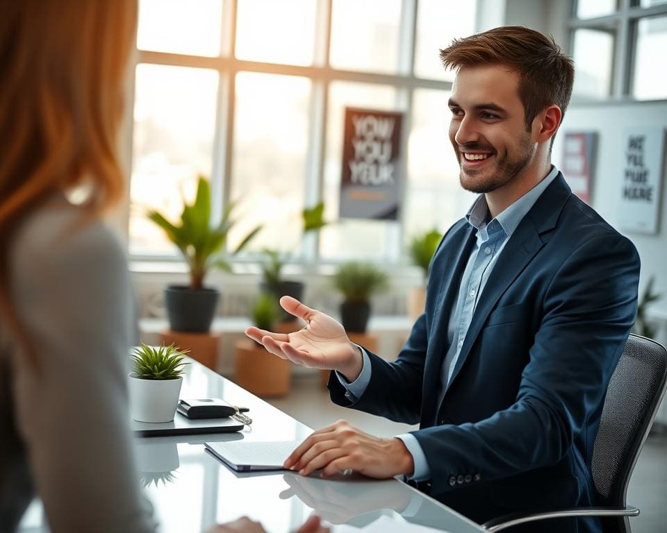 Was macht ein Kundenberater im Servicebereich?