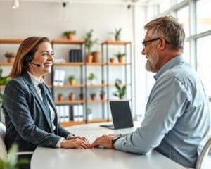 Wie arbeitet ein Kundenbetreuer?