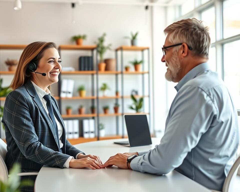 Wie arbeitet ein Kundenbetreuer?