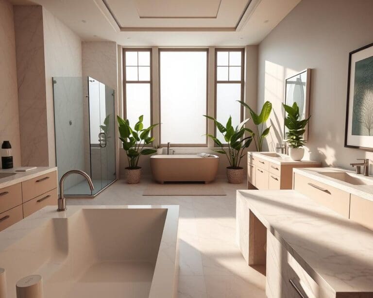 Wie gestaltet man ein modernes Badezimmer zeitlos?