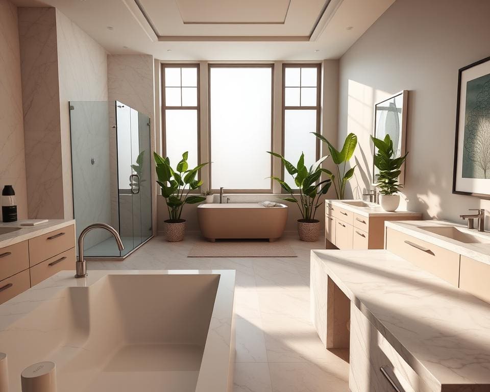 Wie gestaltet man ein modernes Badezimmer zeitlos?