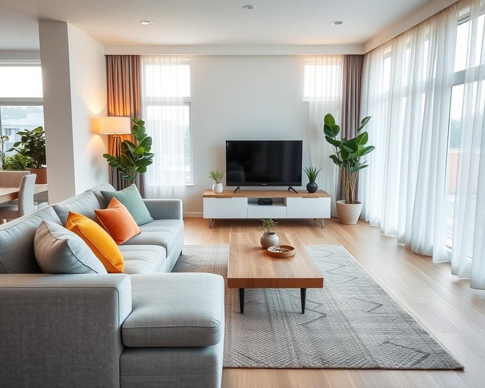Wie richtet man ein gemütliches Wohnzimmer modern ein?