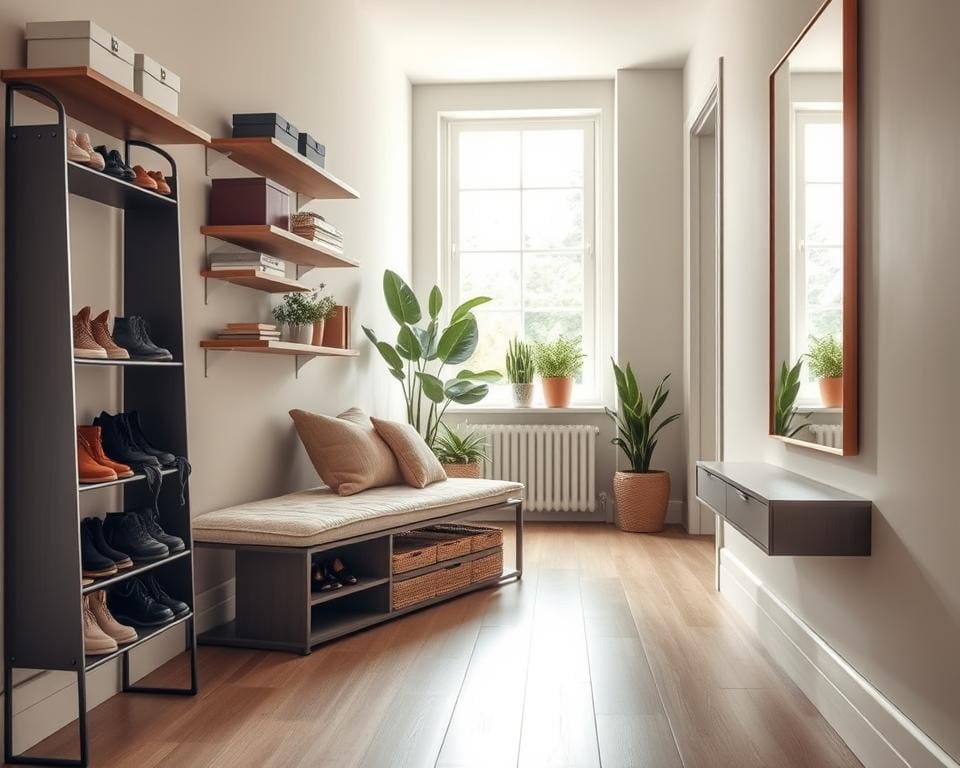 Wie schafft man Ordnung im Flur mit cleveren Möbeln?