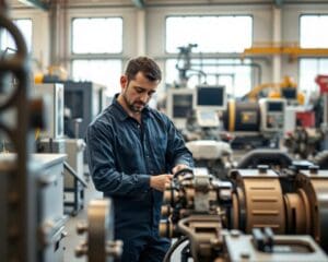 Wie unterstützt ein Wartungsdienst Maschinenparks?