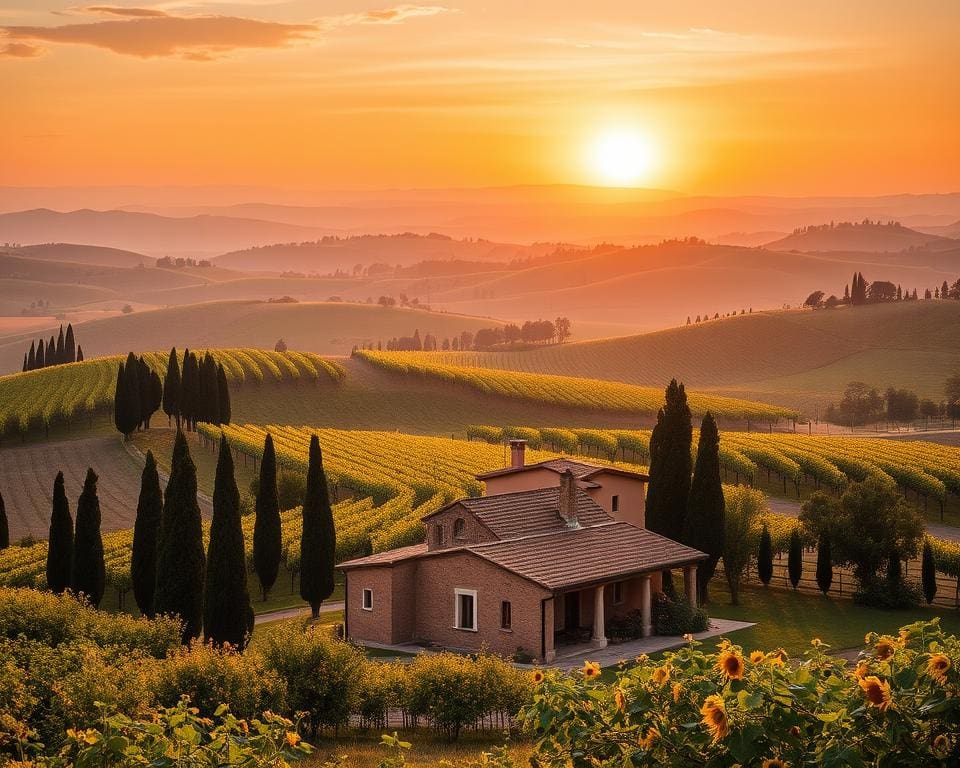 Warum ist die Toskana landschaftlich reizvoll?