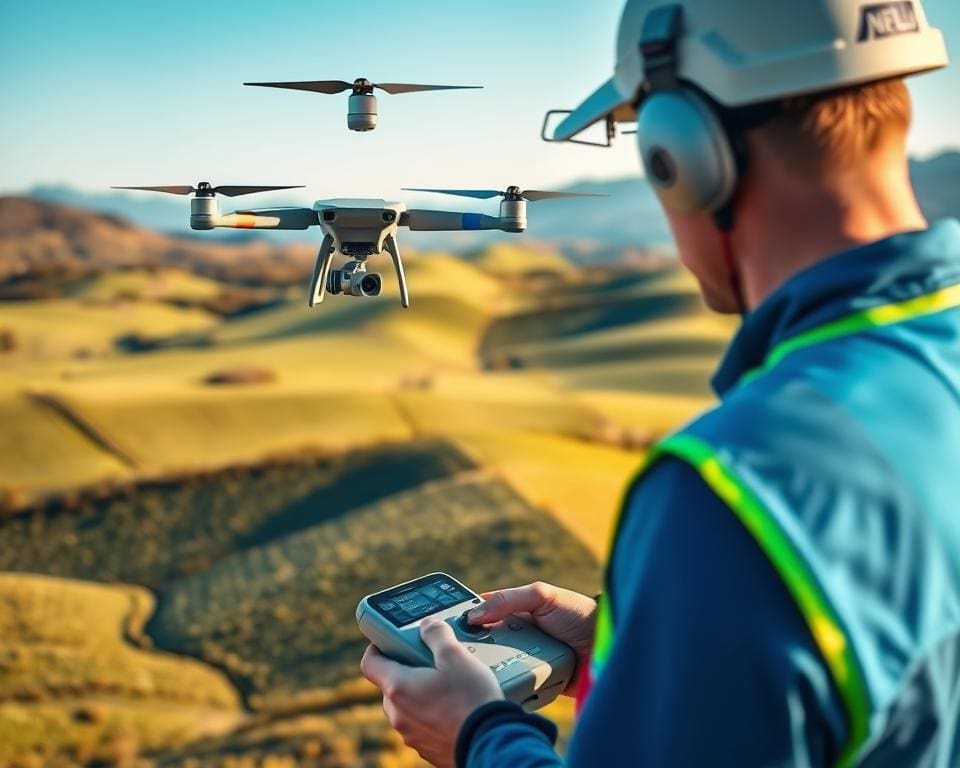 Warum sind Drohnen in der Vermessungstechnik im Einsatz?