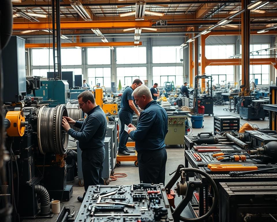 Warum sind Industriemechaniker in Werkstätten gefragt?