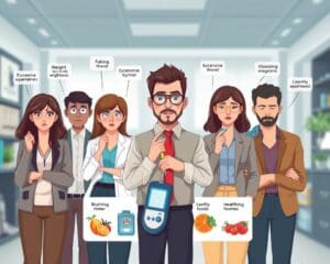 Was sind Symptome von Diabetes?