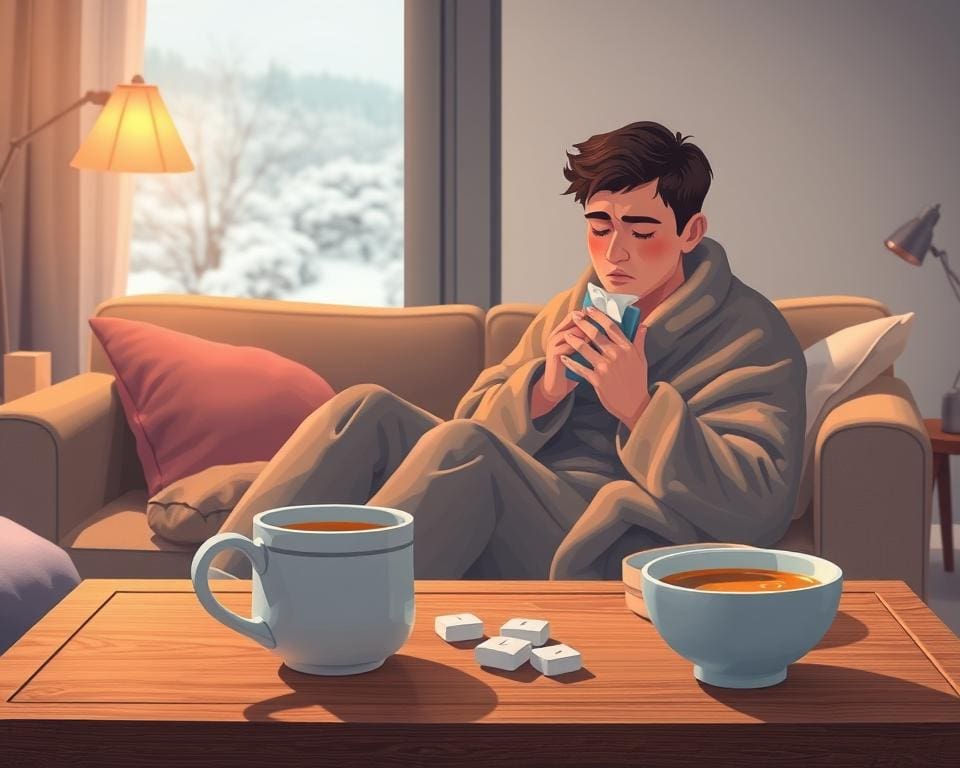 Was sind typische Symptome einer Erkältung?