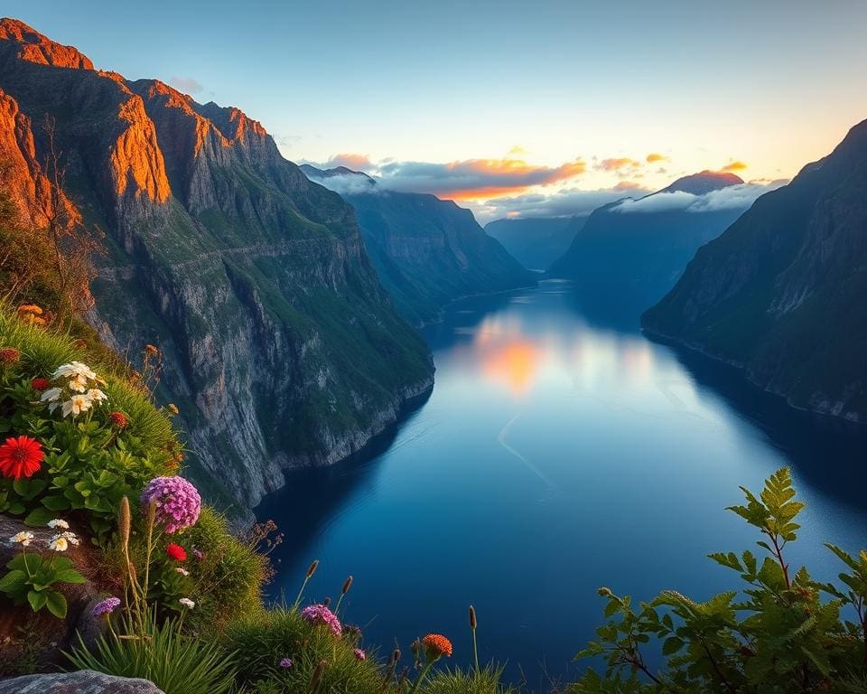 Wie beeindruckt Norwegen mit seinen Fjorden?