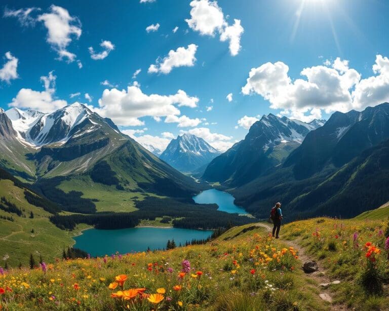 Wie entdeckt man die Alpen in Österreich?