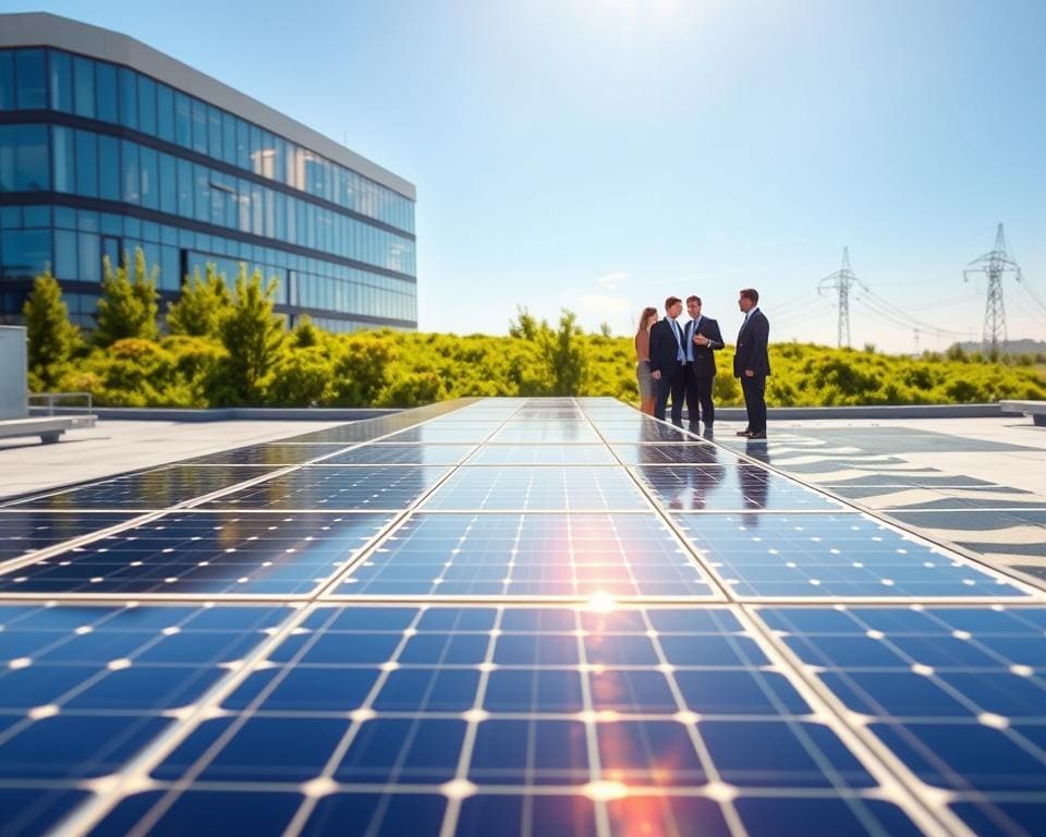 Wie funktioniert Photovoltaik in Gewerbebetrieben?