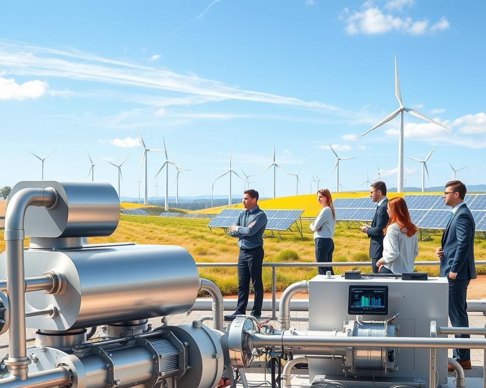 Wie funktioniert Wasserstofftechnik in der Energiebranche?