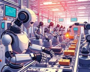 Wie funktioniert industrielle Robotik in der Fertigung?