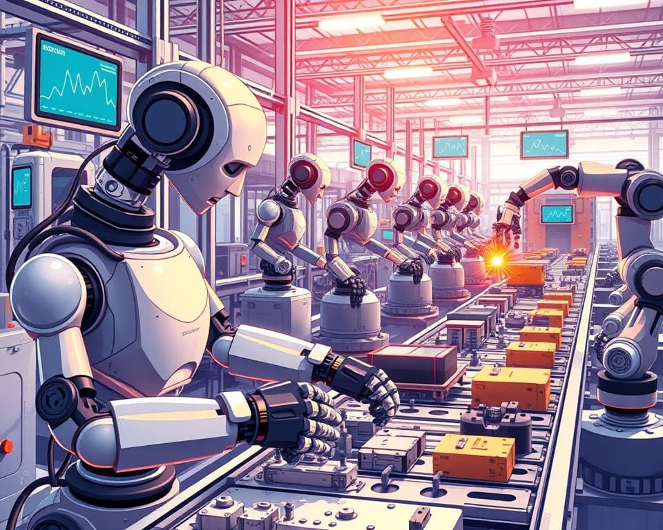 Wie funktioniert industrielle Robotik in der Fertigung?